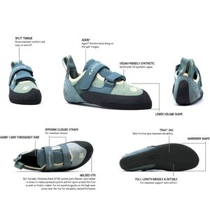 Evolv Electra woman's climb shoes